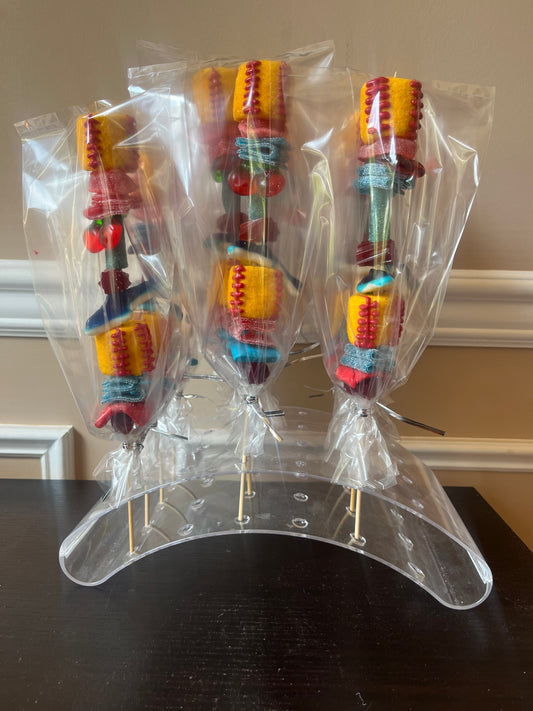 Score Big with Softball Candy Kabobs: A Sweet Treat for Your Team
