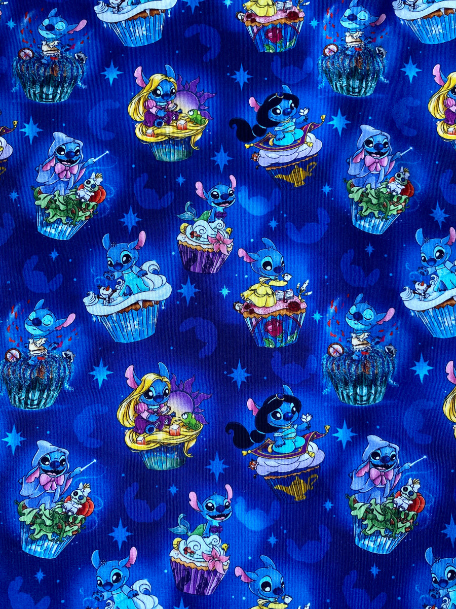 scale　–　C　Blue　cupcakes　small　princess　cupcakes　princess　Stitch　and　Lilo　MagpieTayleetot