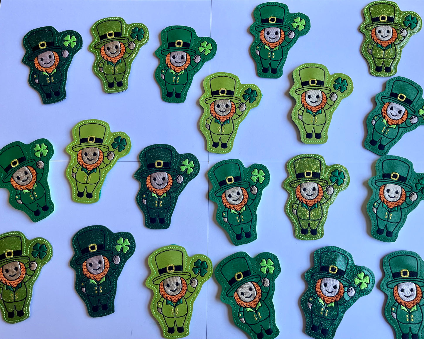 Embroidered Leprechaun Pocket Pal