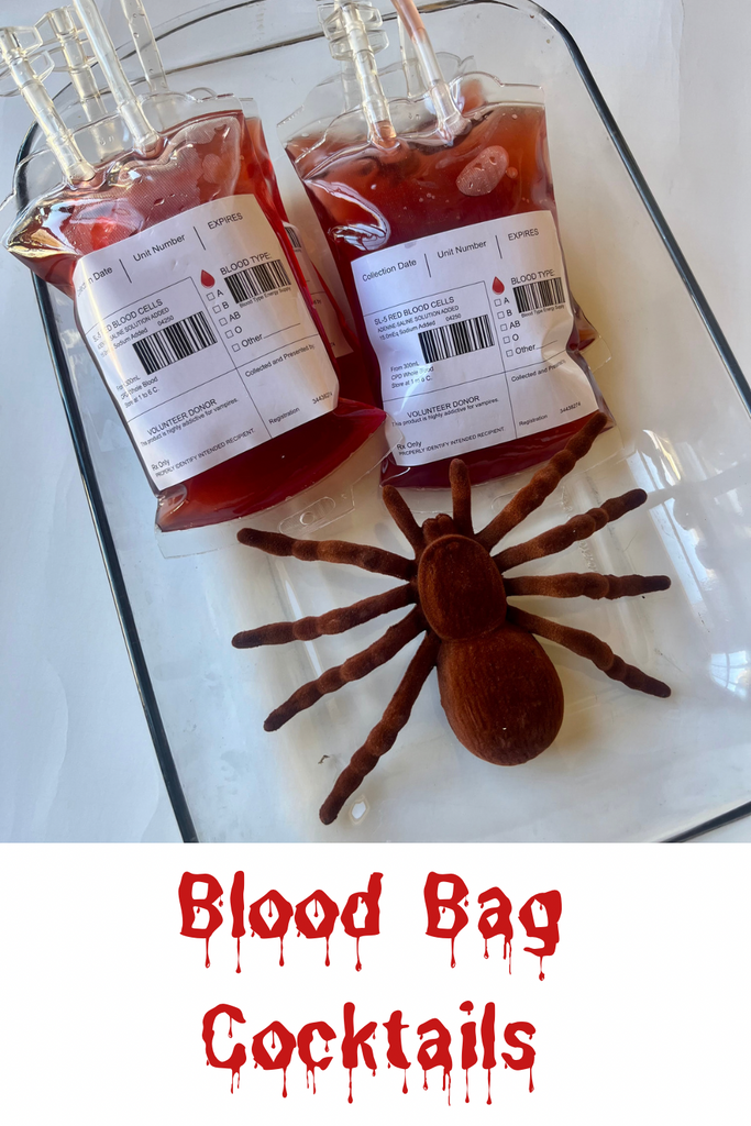 Spooktacular Sips: Halloween Cocktails in Blood Bags