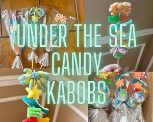 Under the Sea Gummy Candy Kabobs