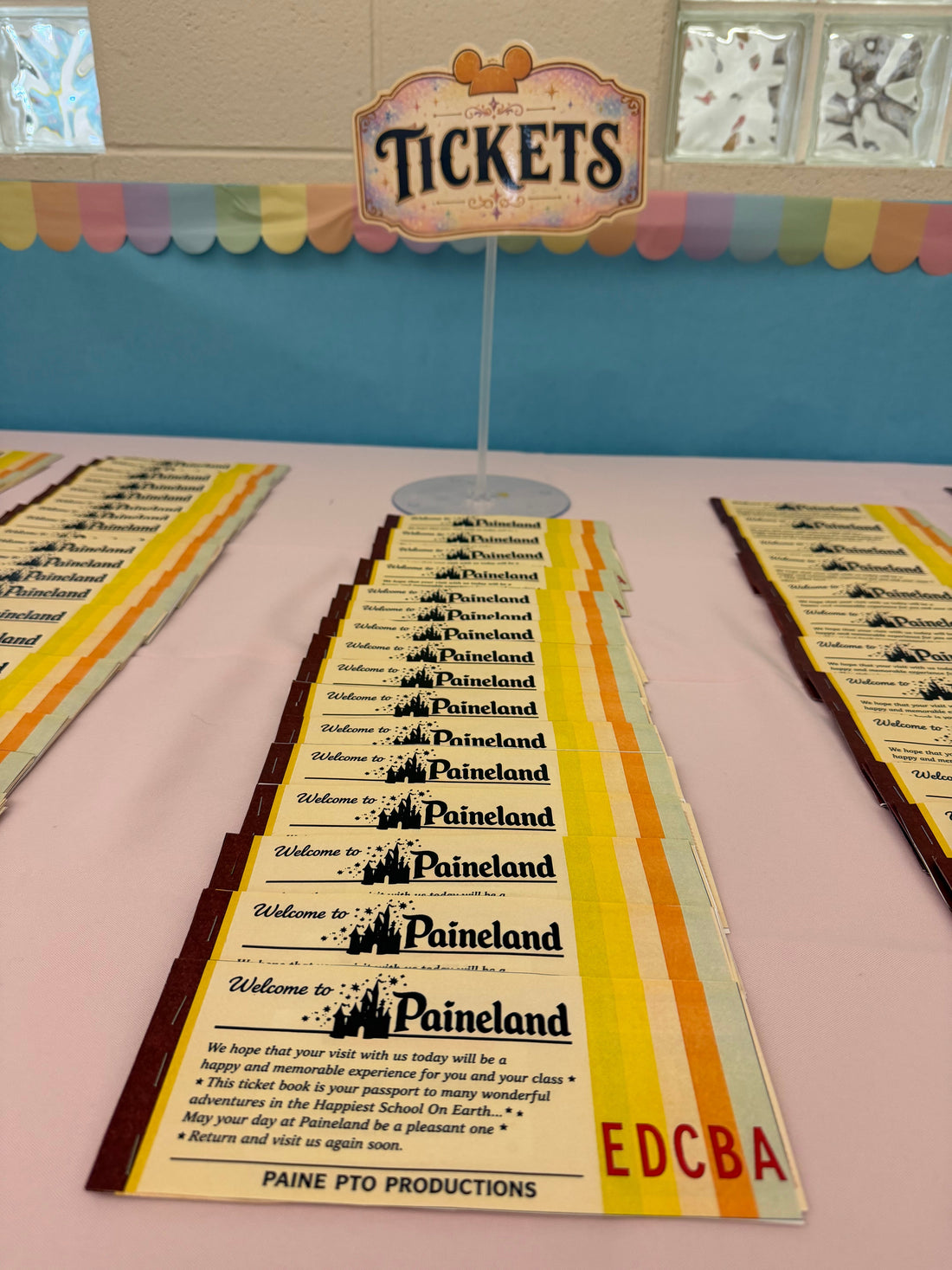Paineland Ticket Books: Turning Teacher Appreciation into a Disneyland-Style Adventure