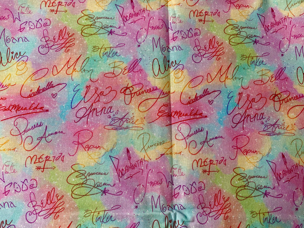Autographs Princesses signatures Woven tumbler cut