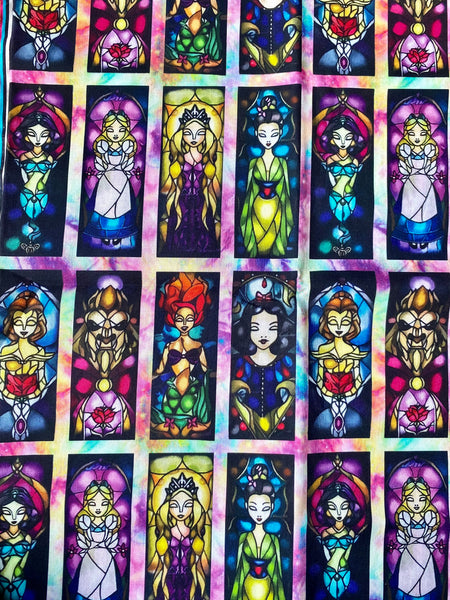 Princess Stained glass Woven tumbler cut