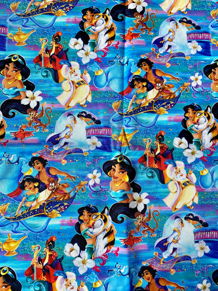 A whole new world Aladdin princess Jasmine woven tumbler cut