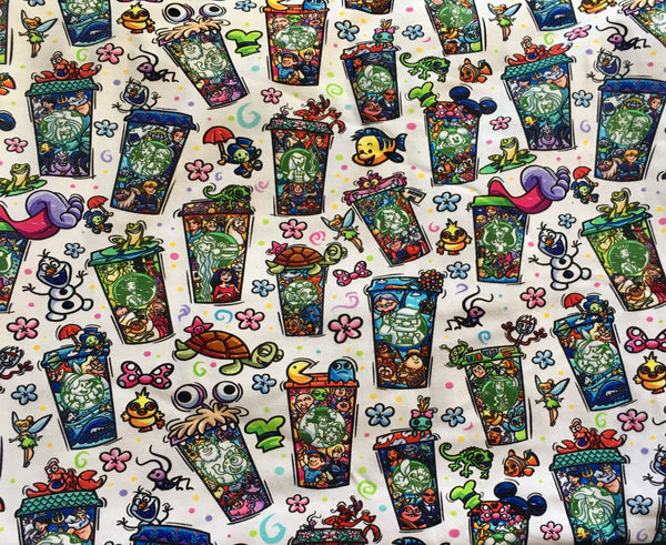 Magic art Cups Starbucks cups white small scale CL tumbler cut