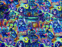 Haunted stitchery Stitch haunted mansion Woven regular scale tumbler cut