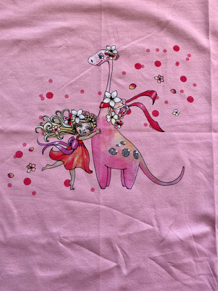 Girly Dinosaur child panel cl