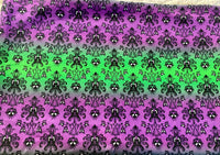 Haunted mansion wallpaper purple and green cL tumbler cut
