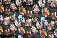 Princesses with their horses cl tumbler cut