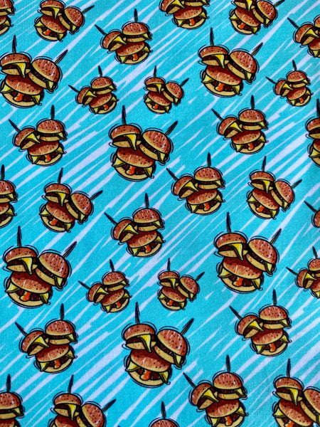 Mousey Cheeseburgers Mickey cheeseburger tiny scale CL tumbler cut