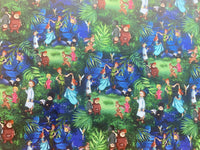 Peter Pan Neverland island Woven tumbler cut
