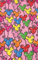 Pink looney balloons Dooney and Bourke balloons cL tumbler cut