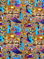 Aladdin 3 wishes princess Jasmine  woven tumbler cut